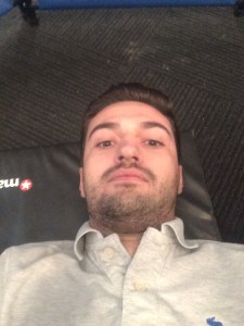 The post faint selfie!