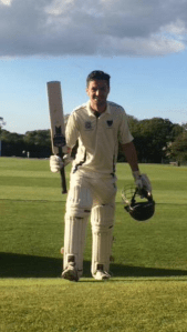 A rare occasion I scored runs